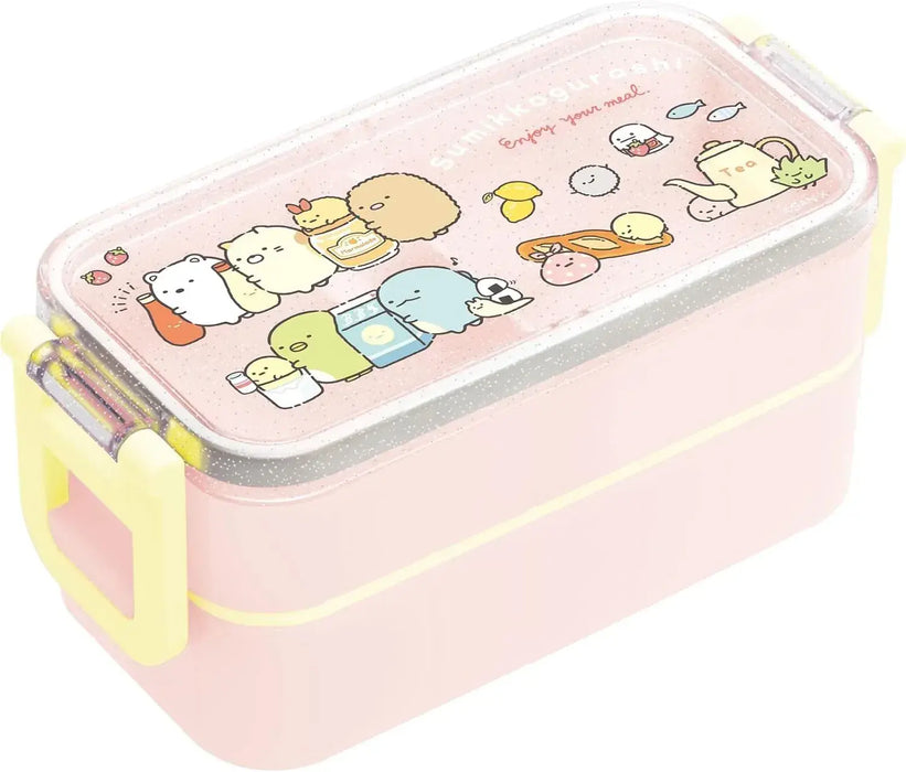 San X Sumikko Gurashi 4 Point Lock Lunch Box - Ka27601 - 4974413870504