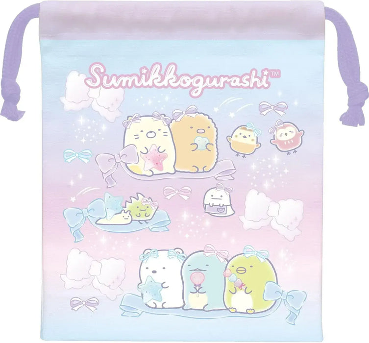 San-X Sumikko Gurashi Cup Drawstring Bag - Ca61702 - 4974413870689