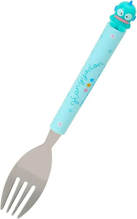 Sanrio Pom Pom Purin Fork with Mascot Accessory - Hangyodon - 4550624554503
