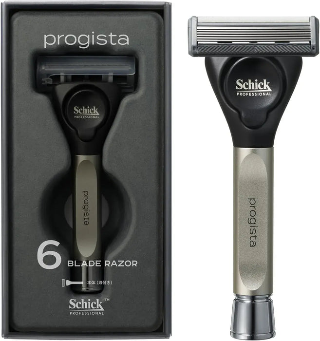 Schick Proregista Replacement Razor Blades for Men - 6 Blade Shaver Holder - 4891228319205