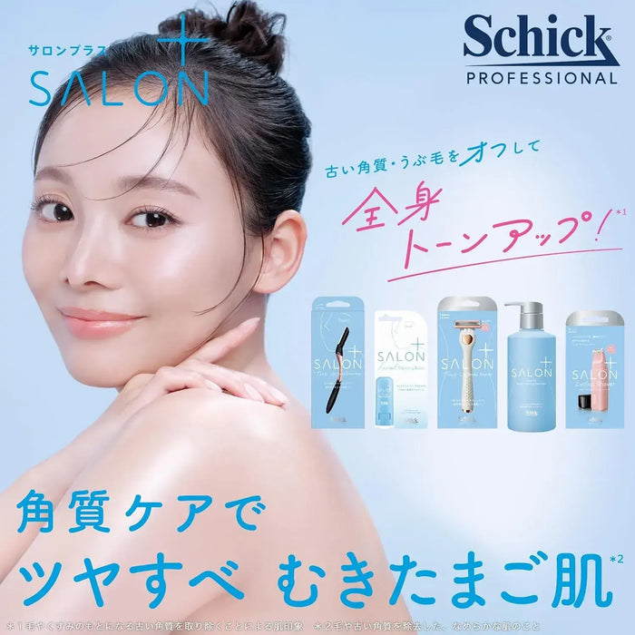Schick Salon Plus Tone Up Body Shaver Holder with Blades