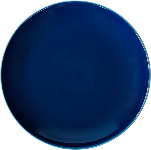 Seikai Pottery Hasami Yaki Common Plate - 24cm Navy - 4965451132174