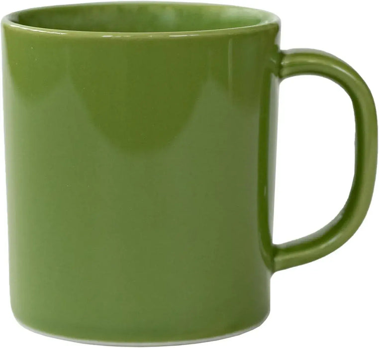 Seikai Toki Hasami Ware Common Mug - Green 330ml - 4965451132624
