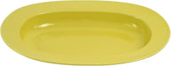 Seikai Toki Hasami Ware Essence Oval Bowl - Yellow Pasta Plates - 4965451144634