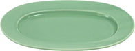 Seikai Toki Hasami Ware Essence Oval Bowl - Green Side Plates - 4965451144689