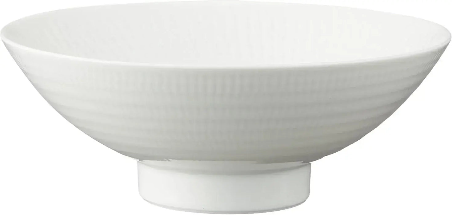 Seikai Toki Hasami Ware Porcelain Canna Flat Bowl