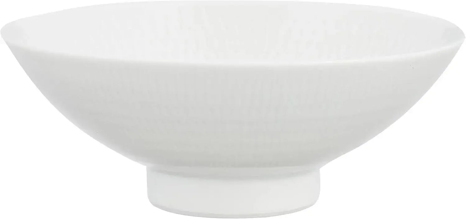 Seikai Toki Hasami Ware Porcelain Canna Flat Bowl - Small - 4965451114248