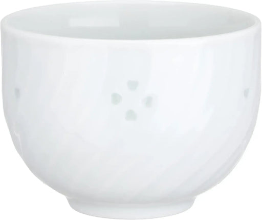 Seikai Toki Hasami Ware Tsubo Tea Cup with Firefly Relief Pattern