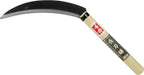Senkichi Kama Rope Cutting Sickle Full Steel For Weeding and Trimming - Long Bladed Scythe - 4977292602679