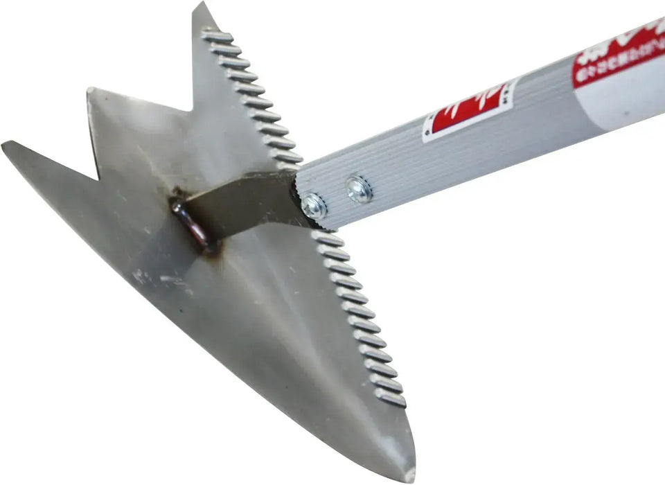 Senkichi Stainless Steel Multi-Purpose Weeding Hoe with Aluminum Handle