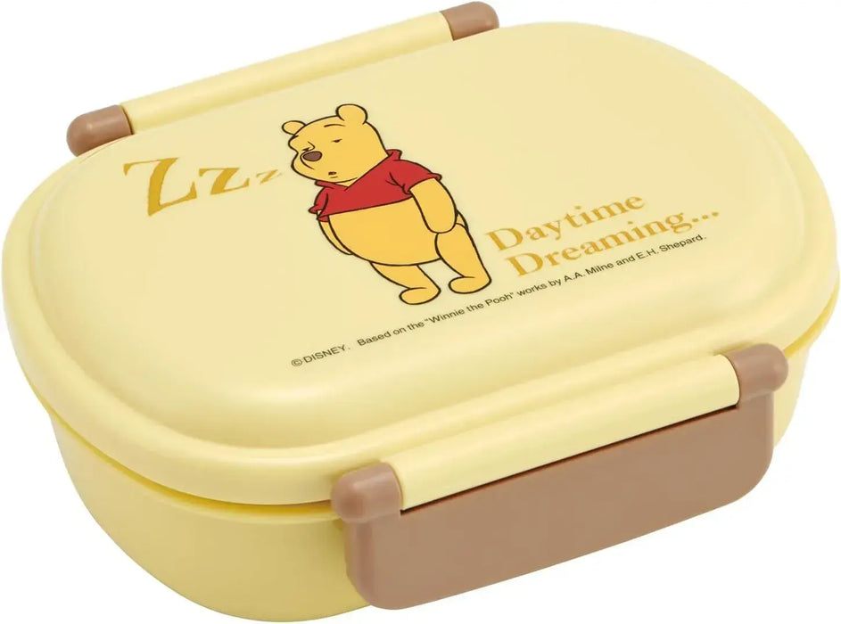 Skater Biomass Easy to Clean Lunch Box with Dome-Shaped Lid - 2 Winnie The Pooh - 4973307718656
