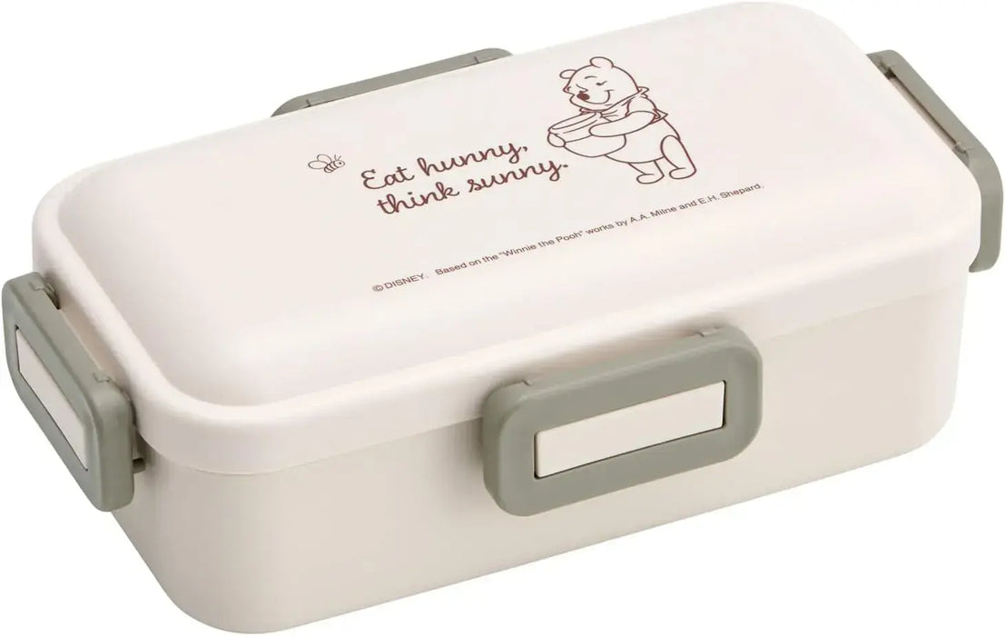 Skater Biomass Easy to Clean Lunch Box with Dome-Shaped Lid - 3 Winnie The Pooh - 4973307708992