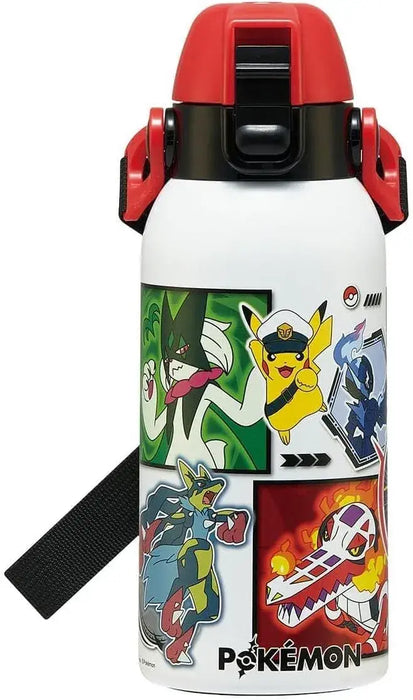 Skater Childrens Stainless Steel Water Bottle - 2 Pokémon - 4973307737299