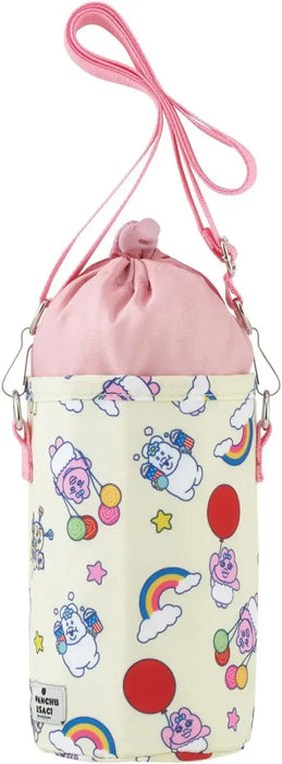 Skater Insulated Bottle Cover with Shoulder Strap - Retro Amusement Park - 4973307742217