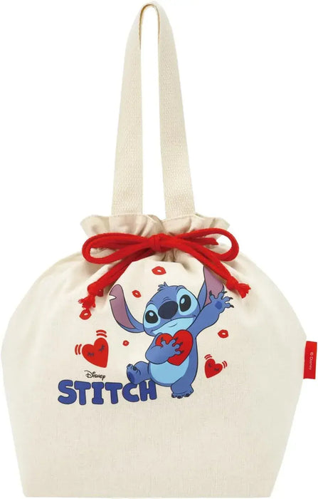 Skater Insulated Drawstring Lunch Bag - Stitching - 4973307752810