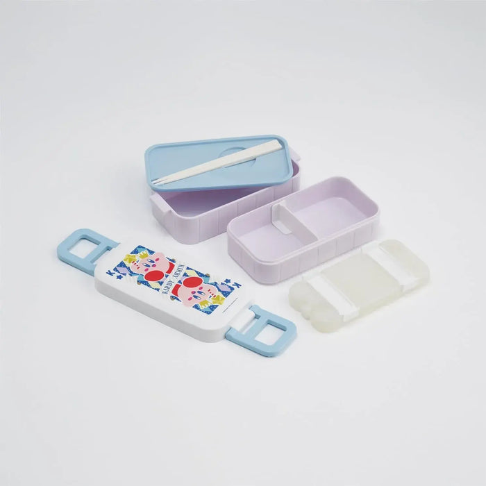 Skater Kirby Star 2 Tier Bento Box with Ice Packs 600 ml