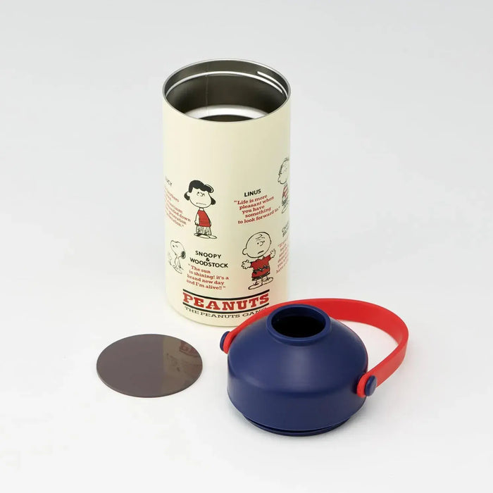 Skater PET Bottle Holder Vacuum Insulated Snoopy Peanuts GANG