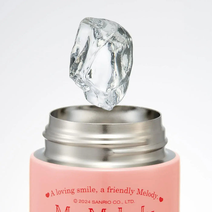 Skater Sanrio Stainless Steel Mascot Straw Bottle