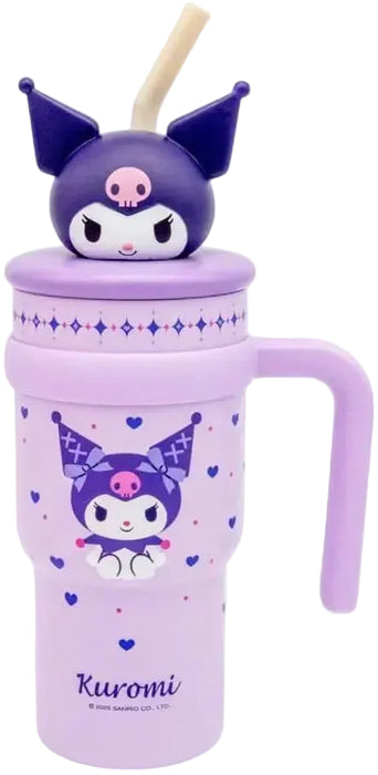 Skater Straw Tumbler with Handle