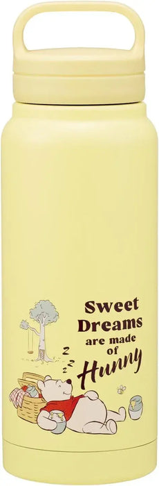 Skater Thermal Insulated Stainless Steel Mug Bottle - Yellow - 4973307745287