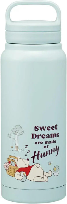 Skater Thermal Insulated Stainless Steel Mug Bottle - Green - 4973307745300