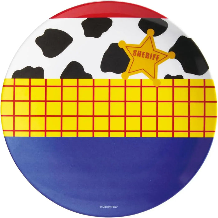 Skater Toy Story Melamine Plate - Woody Costume - 4973307737909
