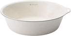 Snow Peak Enamel Bowl 200 Ivory Camping