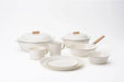 Snow Peak Enamel Plate 260 Ivory BBQ Camping