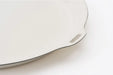 Snow Peak Enamel Plate 260 Ivory BBQ Camping