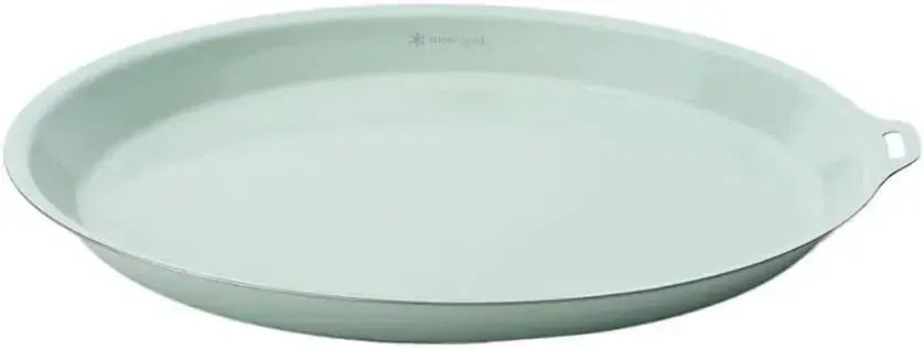 Snow Peak Enamel Plate 260 Pale Green