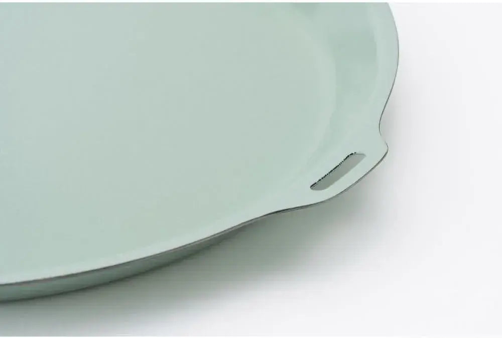 Snow Peak Enamel Plate 260 Pale Green