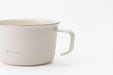 Snow Peak Hollow Wide Mug 400 Ivory Camping Cup