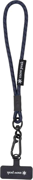 Snow Peak SP Gear Lead Wrist Strap Smartphone Key Holder - Navy - 4960589870370