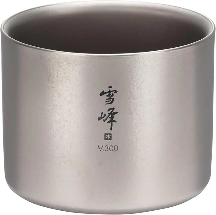 Snow Peak Stacking Mug Titanium - 300ml - 4960589720323