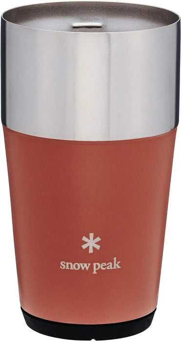 Snow Peak Thermal Vacuum Insulated Tumbler - Terracotta 470ml - 4960589870707
