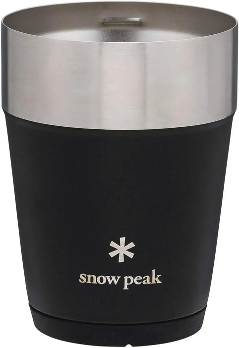 Snow Peak Thermal Vacuum Insulated Tumbler - 360ml Black - 4960589868971