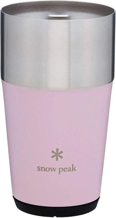 Snow Peak Thermal Vacuum Insulated Tumbler - Light Pink 470ml - 4960589870660