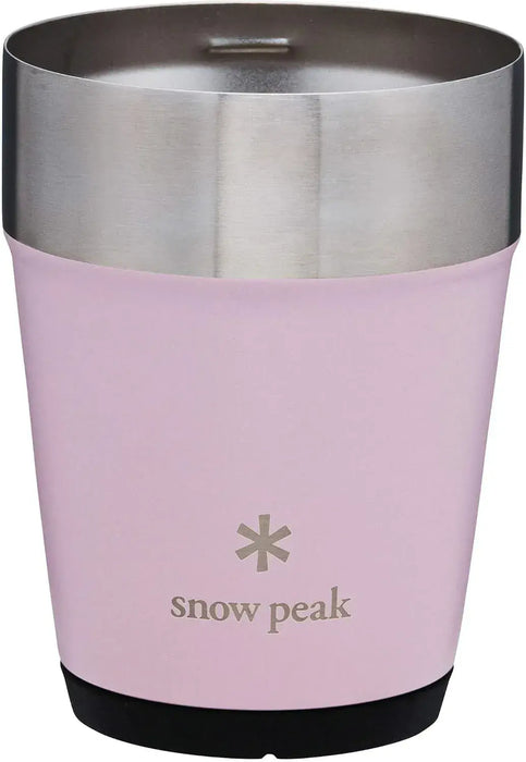 Snow Peak Thermal Vacuum Insulated Tumbler - 360ml Light Pink - 4960589870608