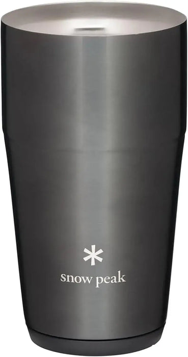 Snow Peak Thermal Vacuum Insulated Tumbler - Amazon Exclusive Luster Black 470ml - 4960589859207