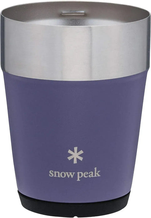 Snow Peak Thermal Vacuum Insulated Tumbler - 360ml Purple - 4960589870592