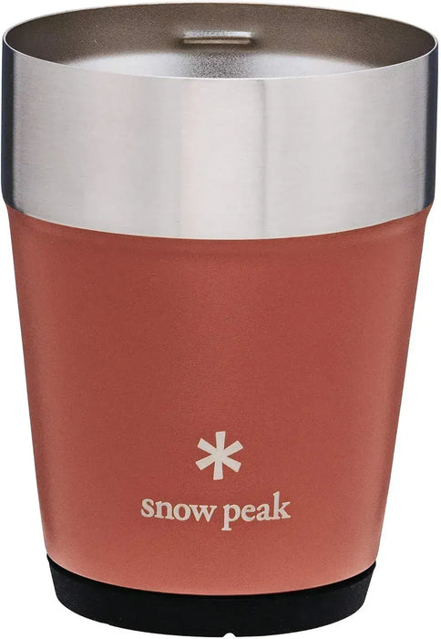 Snow Peak Thermal Vacuum Insulated Tumbler - Terracotta 360ml - 4960589870653