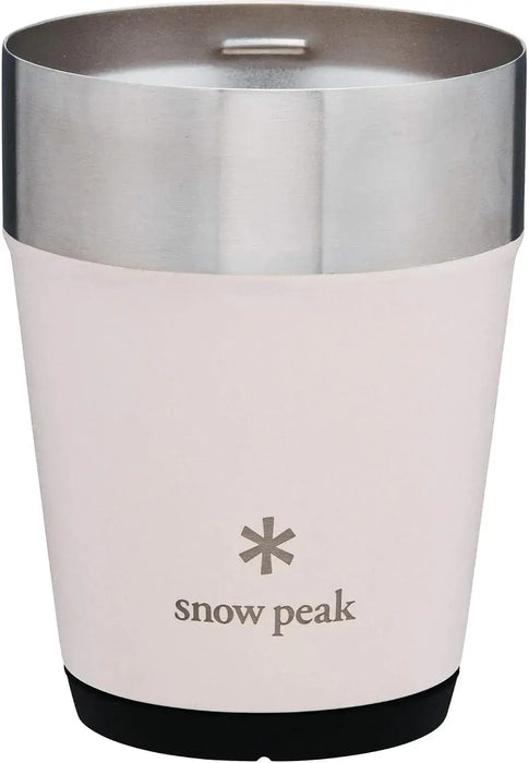 Snow Peak Thermal Vacuum Insulated Tumbler - Sand 360ml - 4960589870578