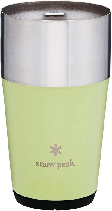 Snow Peak Thermal Vacuum Insulated Tumbler - Light Green 470ml - 4960589870691