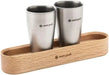 Snow Peak Titanium Shot Glass Set of 2 Lightweight