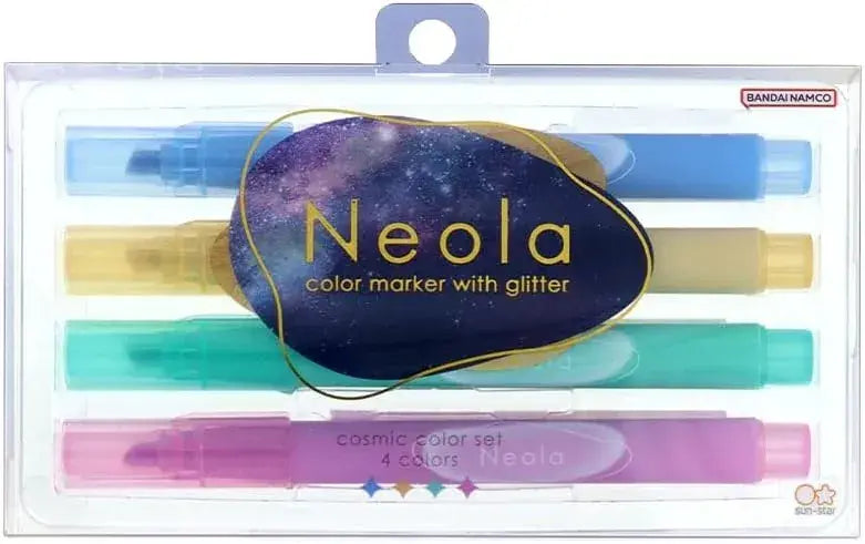 Sun-Star Glitter Marker Neora Dreaming Stationery - Cosmic Color - 4901770036793