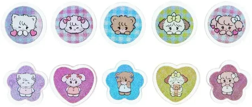 Sun-Star Stationery Lil Pink Ala Mode Mikko Sticker Marvelous Style