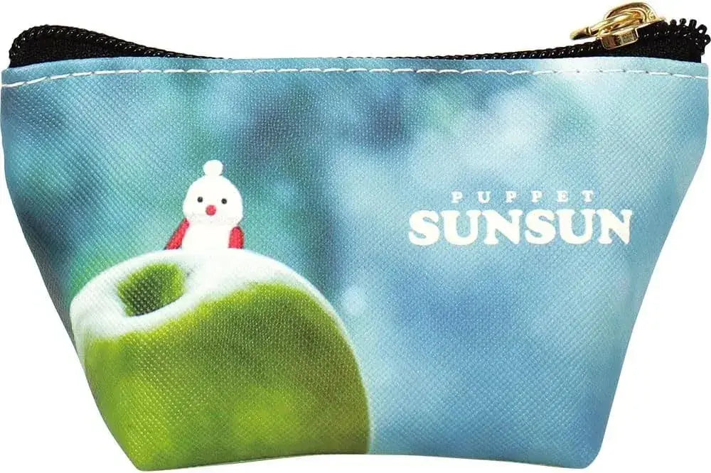 T's Factory Puppetooth Triangle Mini Pouch Apple