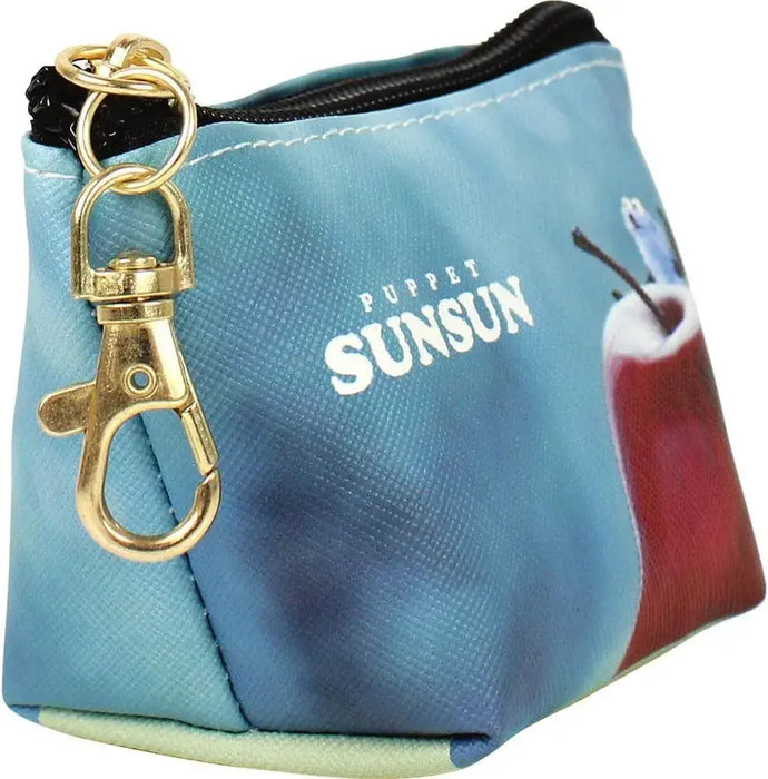 T's Factory Puppetooth Triangle Mini Pouch Apple
