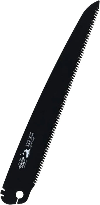 Takagi Shark Saw Replacement Blade Folding Saw for Woodwork - Black Fluorine Coated 240mm - 4907052115309