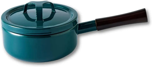 Takumi Japan Single Handled Enamel Pot Induction Gas Safe Dishwasher